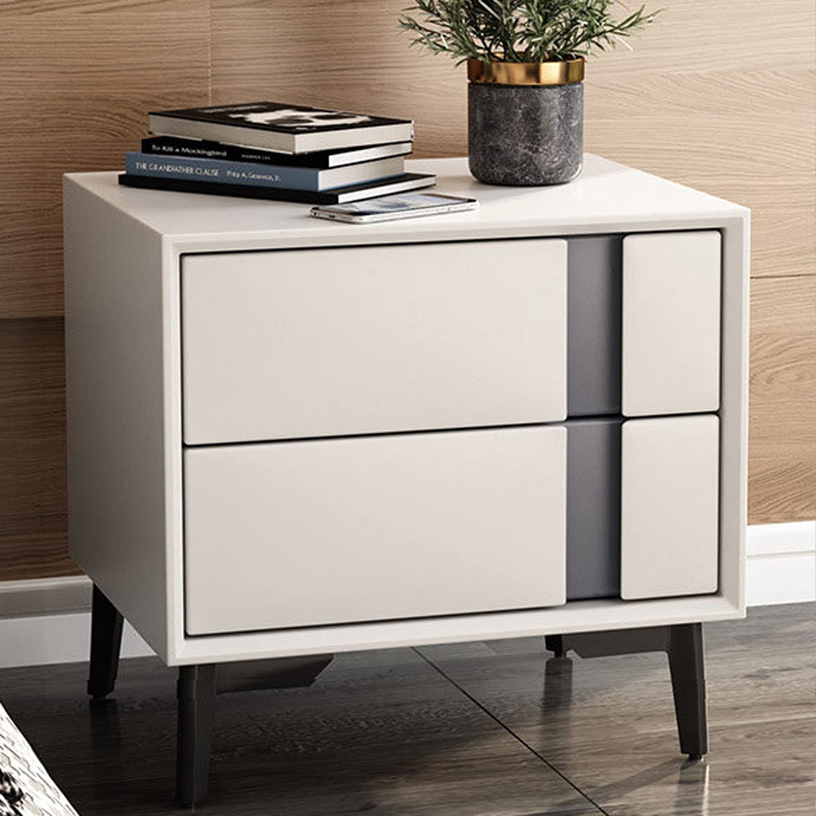 PpzhenN ベッドサイドテーブル ナイトテーブル ミニマリスト